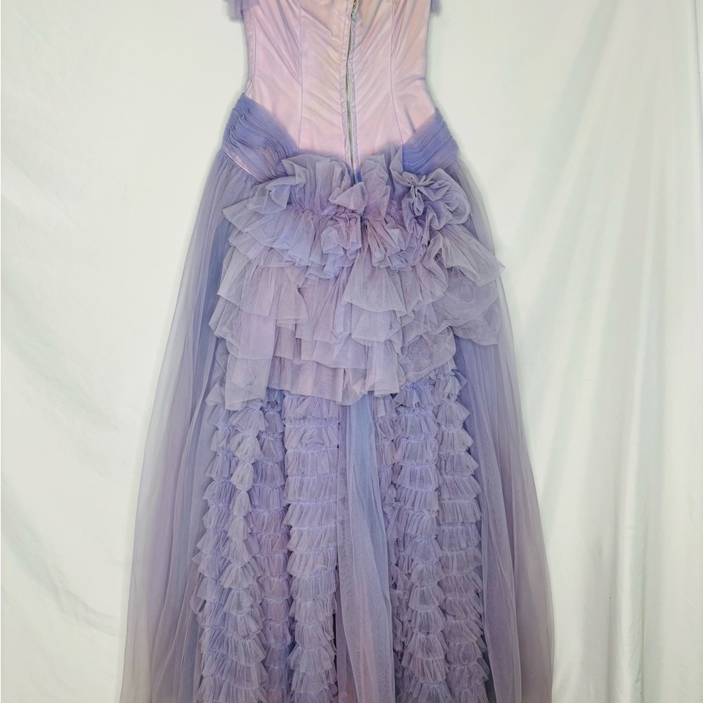 Vintage 1950’s Clifton Wilhite Cupcake Tulle Prom/ Evening Dress - Picture 7 of 13